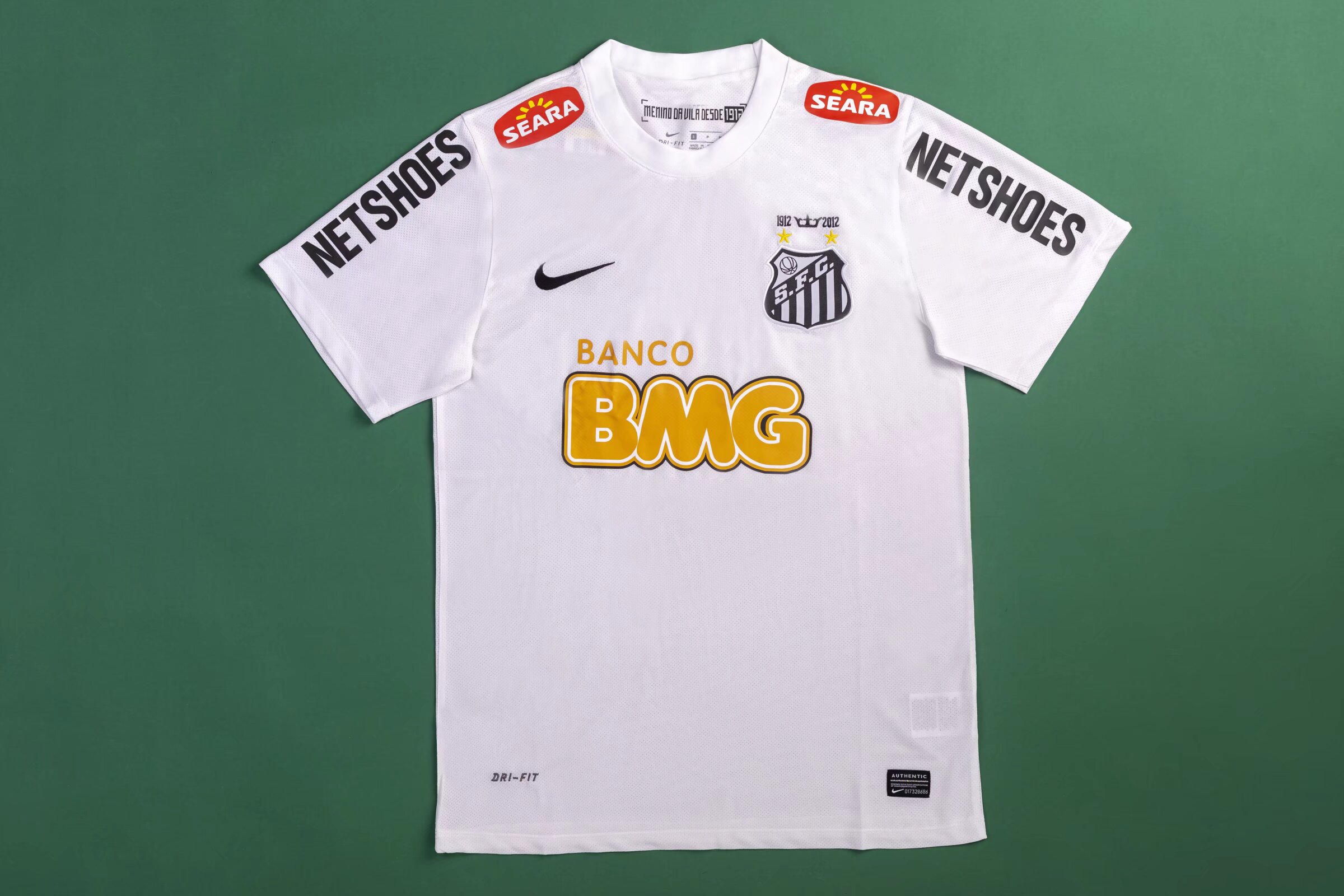 AAA Quality Santos 11/12 Home Soccer Jersey